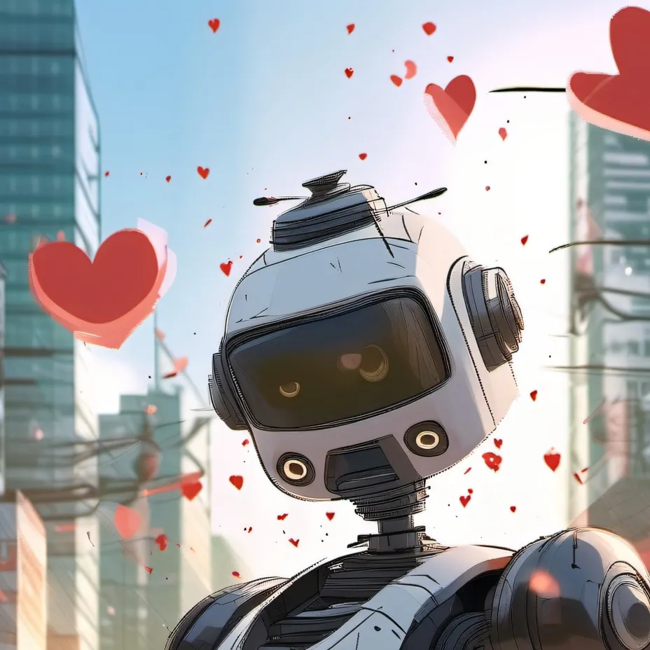 chat with ai character: Love Bot 