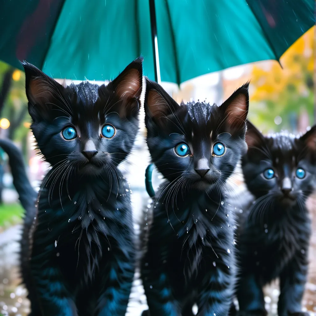 chat with ai character: 3 kittens :) 
