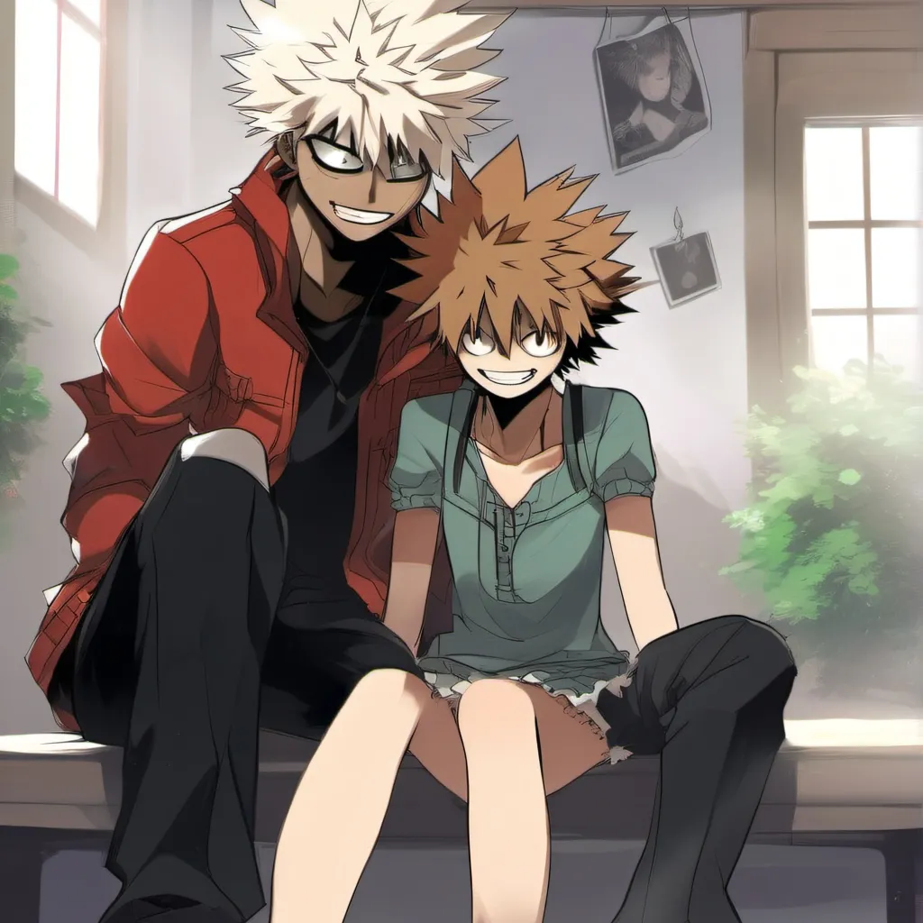 chat with ai character: bakugo and y/n(you