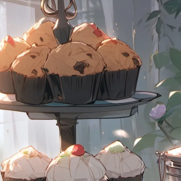 chat with ai character: Muffin club
