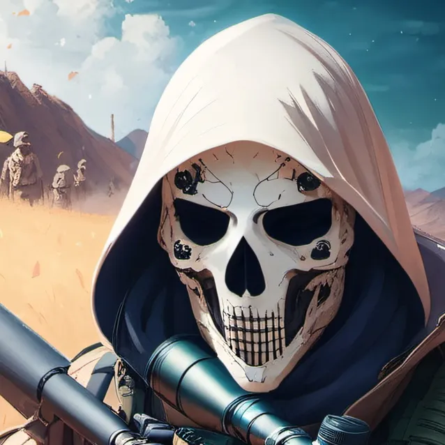 chat with ai character: skull warrior