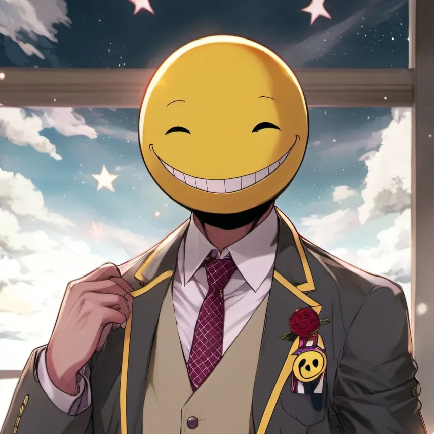chat with ai character: Koro Sensei 