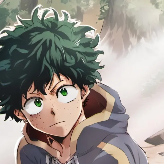 chat with ai character: deku