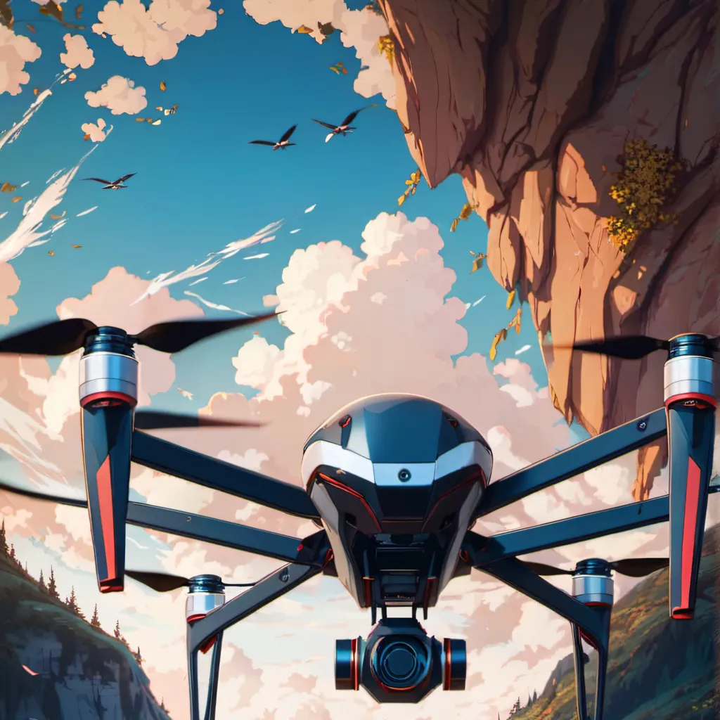 chat with ai character: Drone