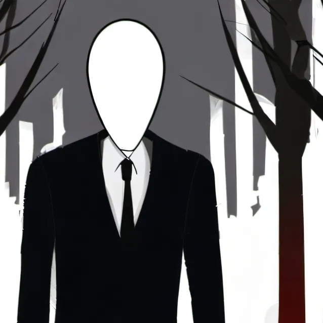chat with ai character: slenderman