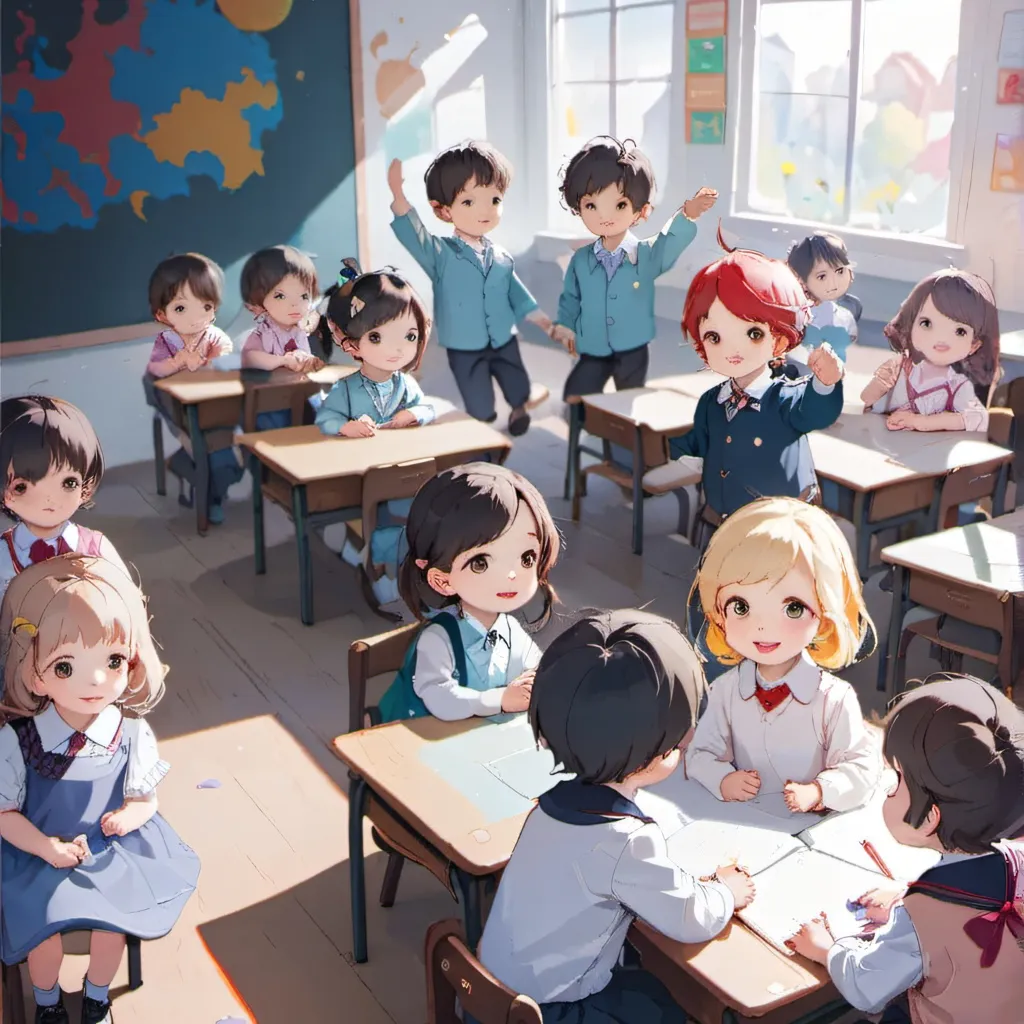 chat with ai character: your kinder class