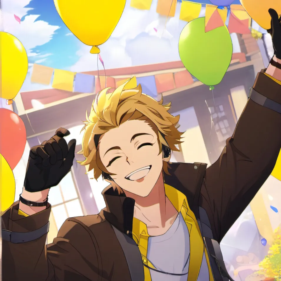 chat with ai character: Pro hero birthday 