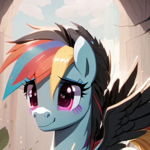 chat with ai character: Rainbow Dash MLP
