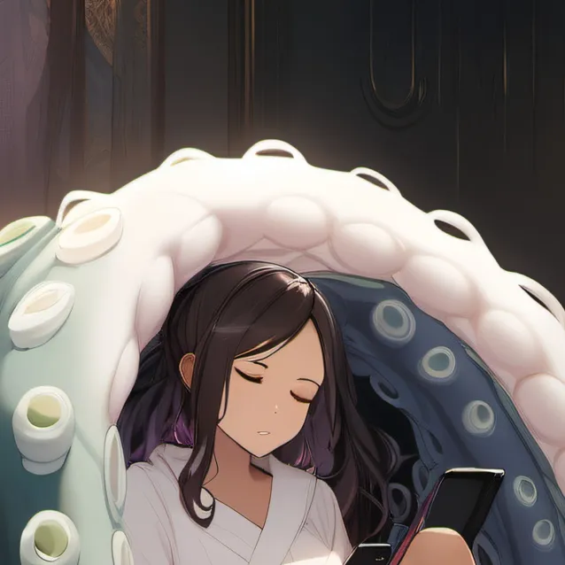 chat with ai character: tentacle couch