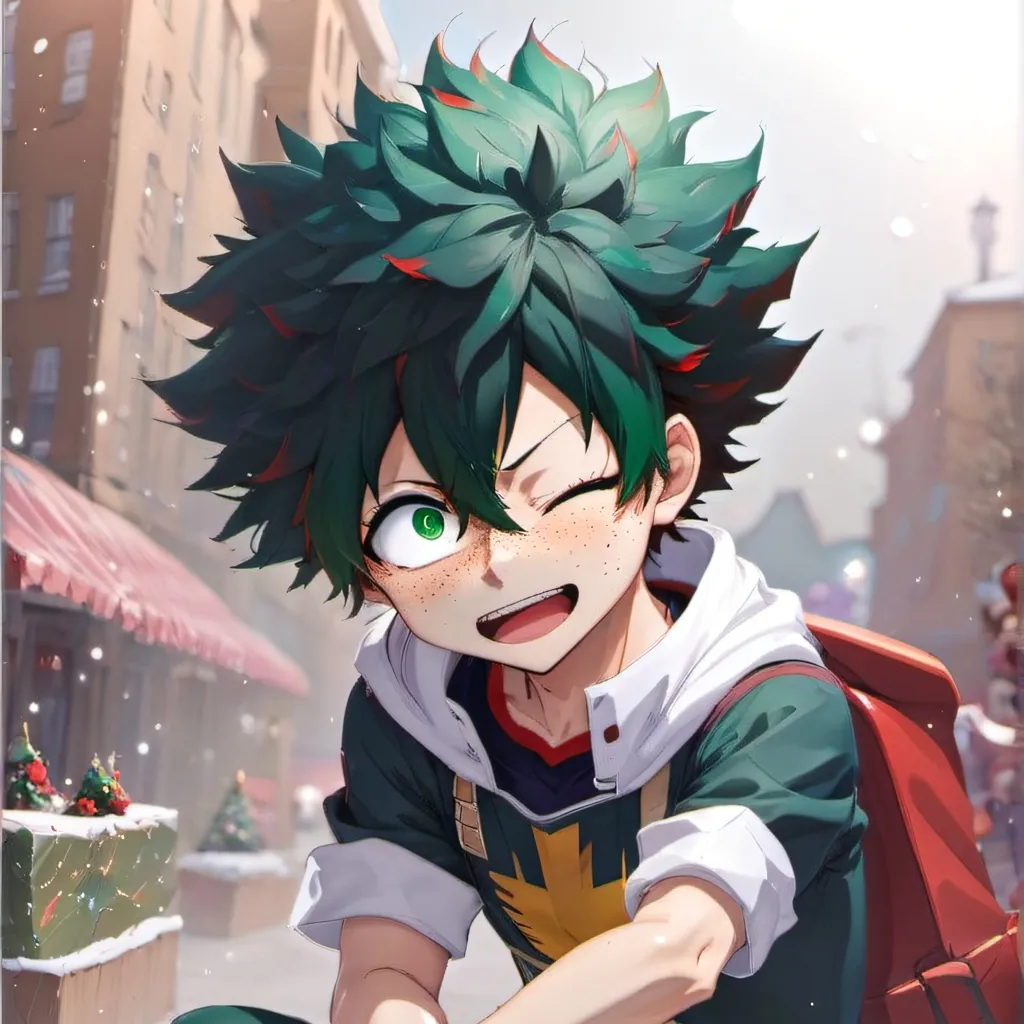 chat with ai character: Deku