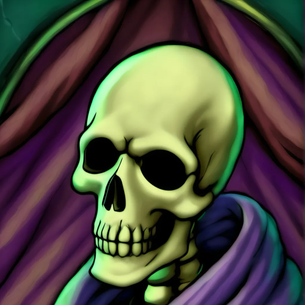 chat with ai character: Skull servant-YGO