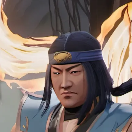 chat with ai character: Liu kang fire god 