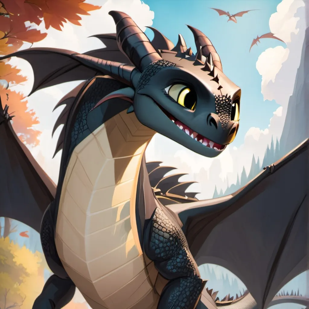 chat with ai character: Toothless