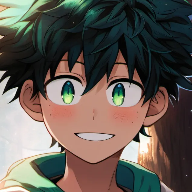 chat with ai character: Izuku Midoriya