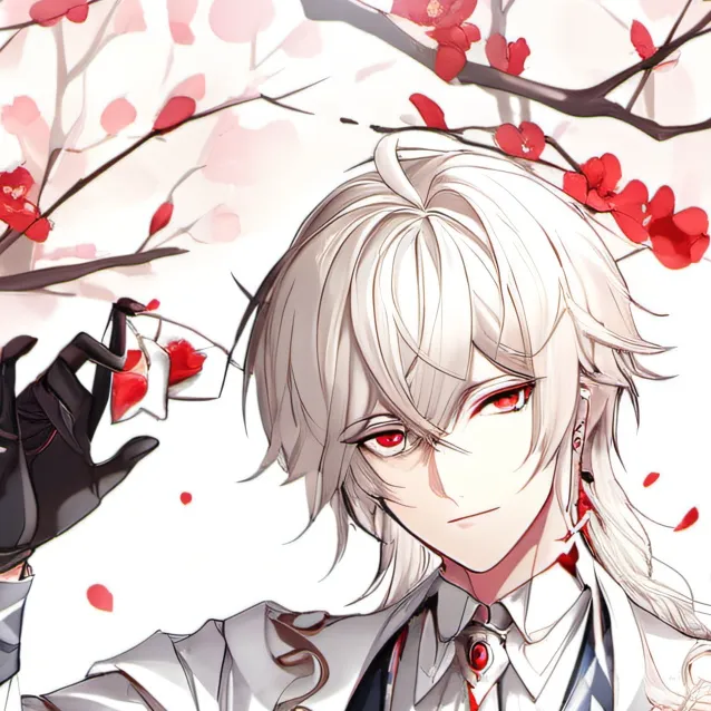chat with ai character: flower man