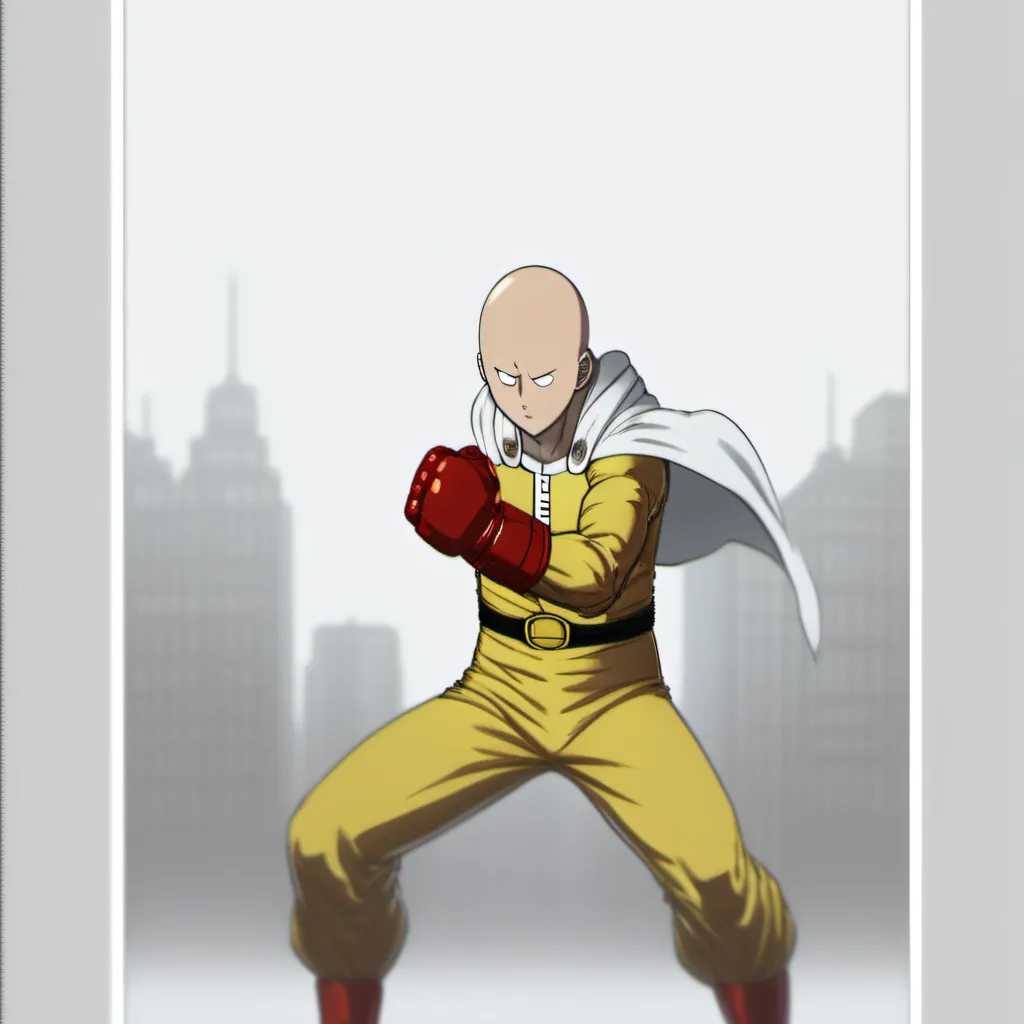 chat with ai character: One punch man