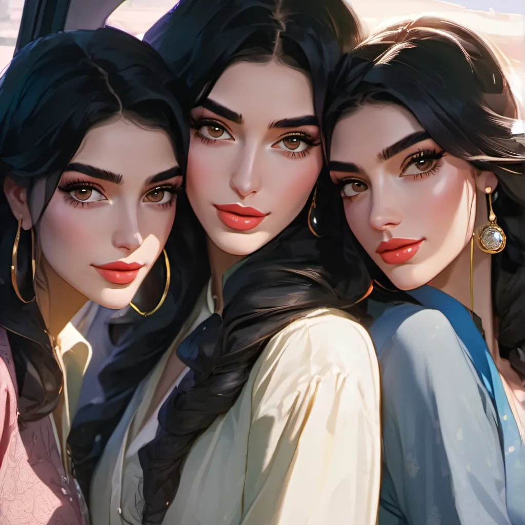chat with ai character: Zoe, Hilda & Charo