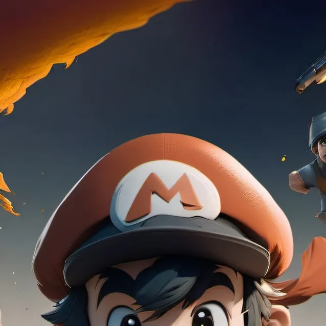 chat with ai character: mario from smg4 
