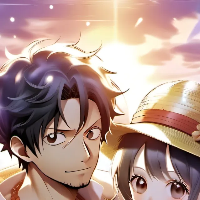 chat with ai character: luffy and robin