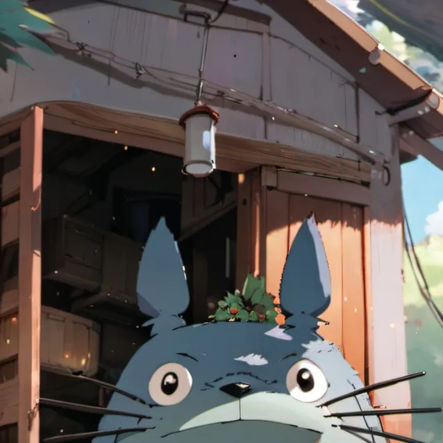 chat with ai character: Totoro