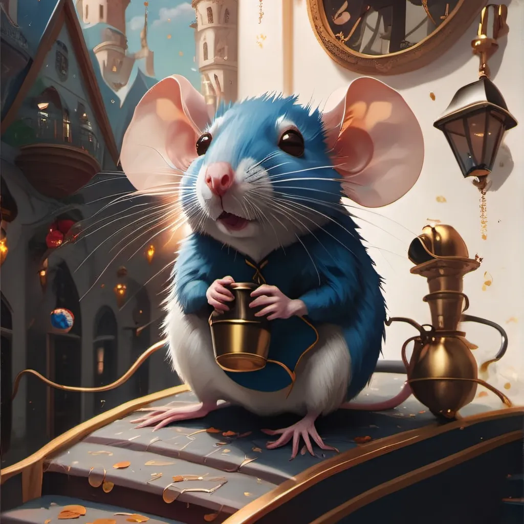 chat with ai character: smurf rat
