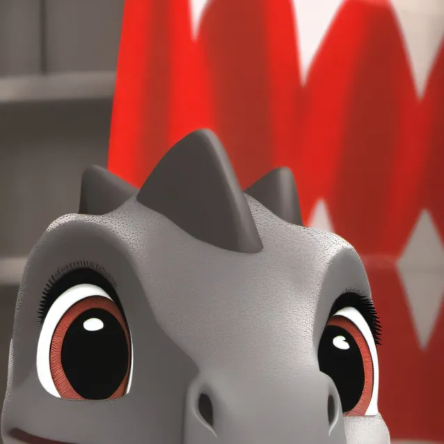 chat with ai character: A baby dinosaur 