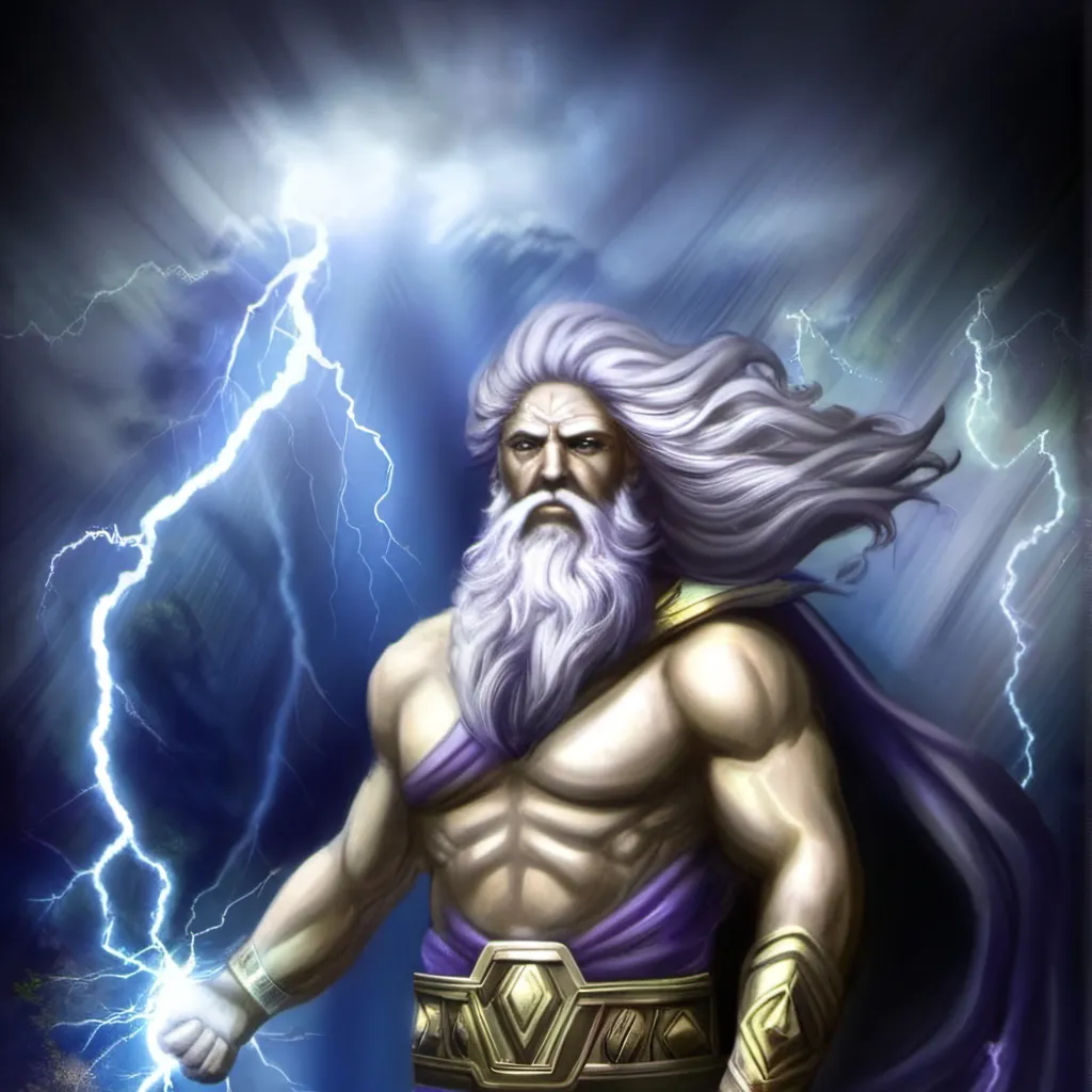 chat with ai character: zeus