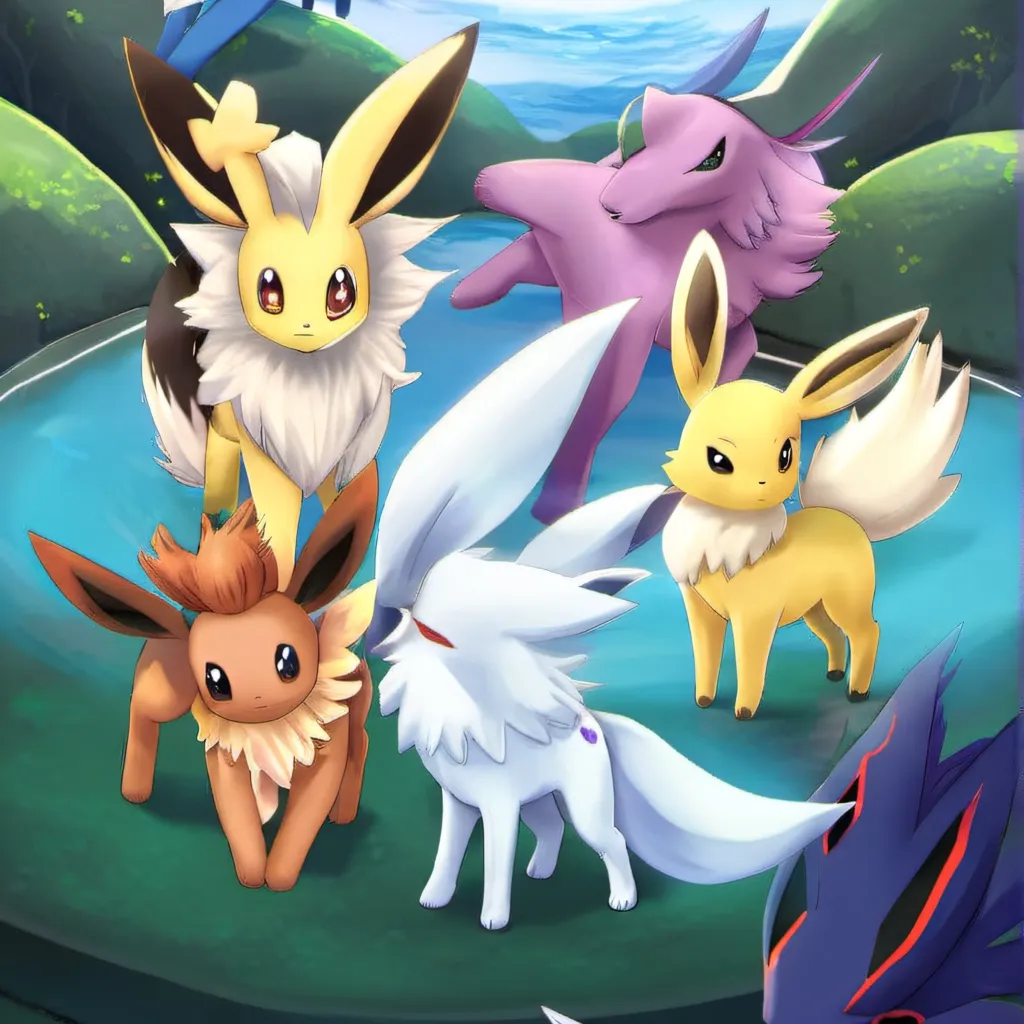 chat with ai character: eeveelutions