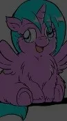 ai character: fluffy background