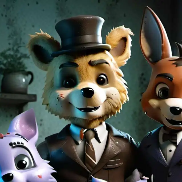 chat with ai character: Fnaf (My au)