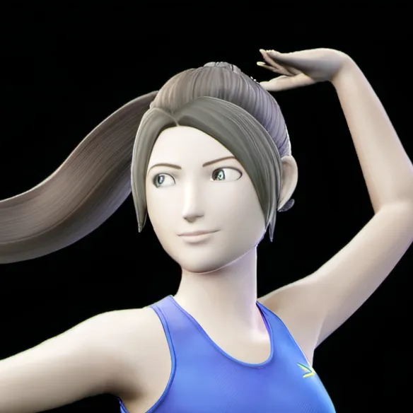 chat with ai character: Wii Fit Trainer