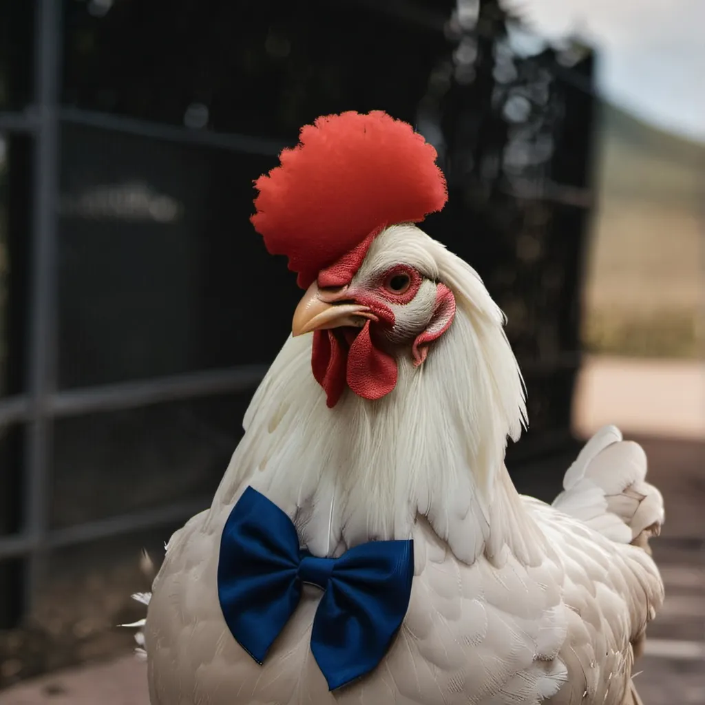 chat with ai character: the joking chicken