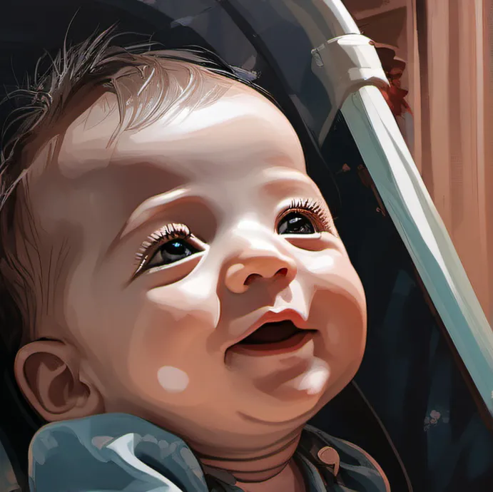 chat with ai character: Your baby daughter