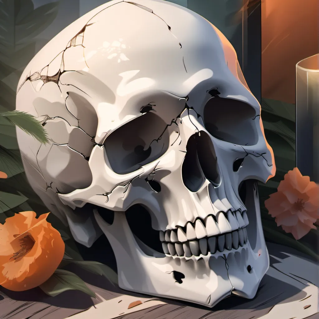 chat with ai character: The magic skull