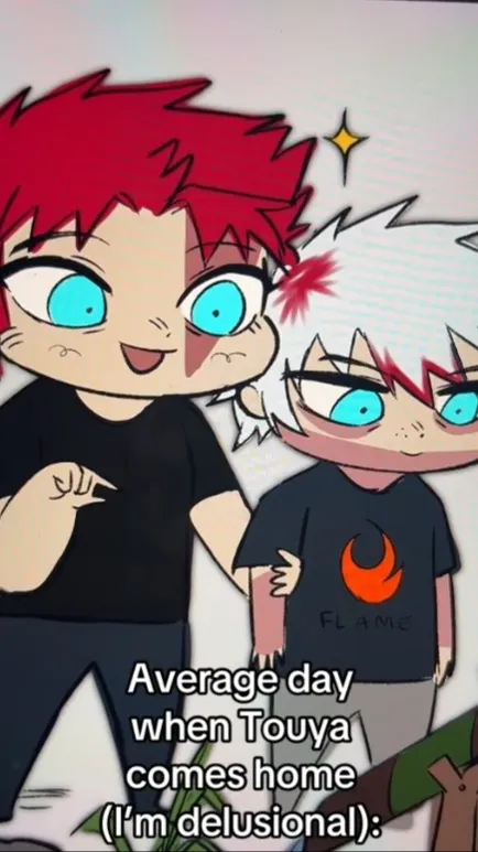 ai character: TodoFam Fishin! <3 background