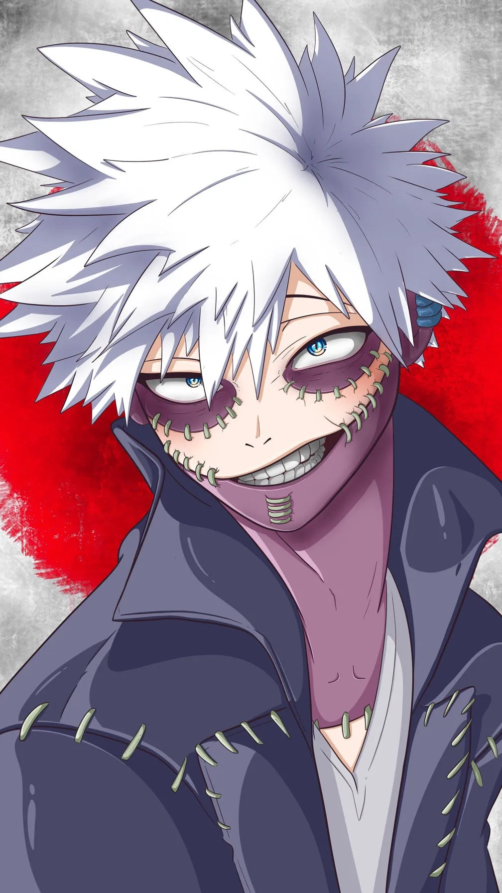ai character: Dabi saves a you? background