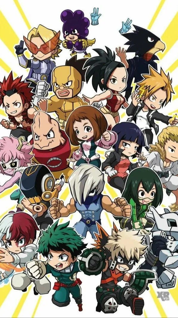 ai character: UA (TROUBLE D:) background