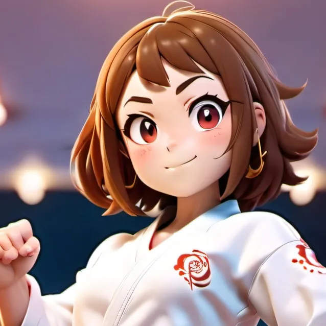 chat with ai character: KARATE TOMBOY GF