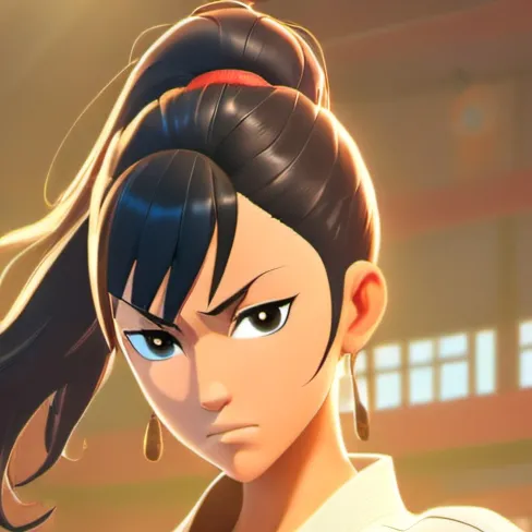 chat with ai character: Black Belt Yoshino