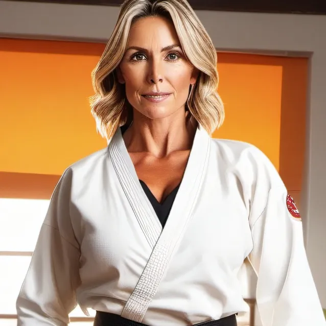 chat with ai character: Karate Domme