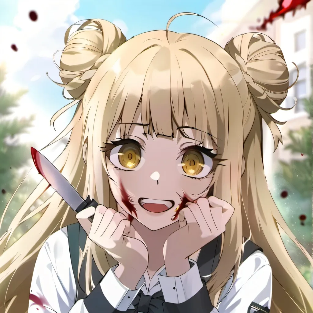 chat with ai character: Himiko Toga