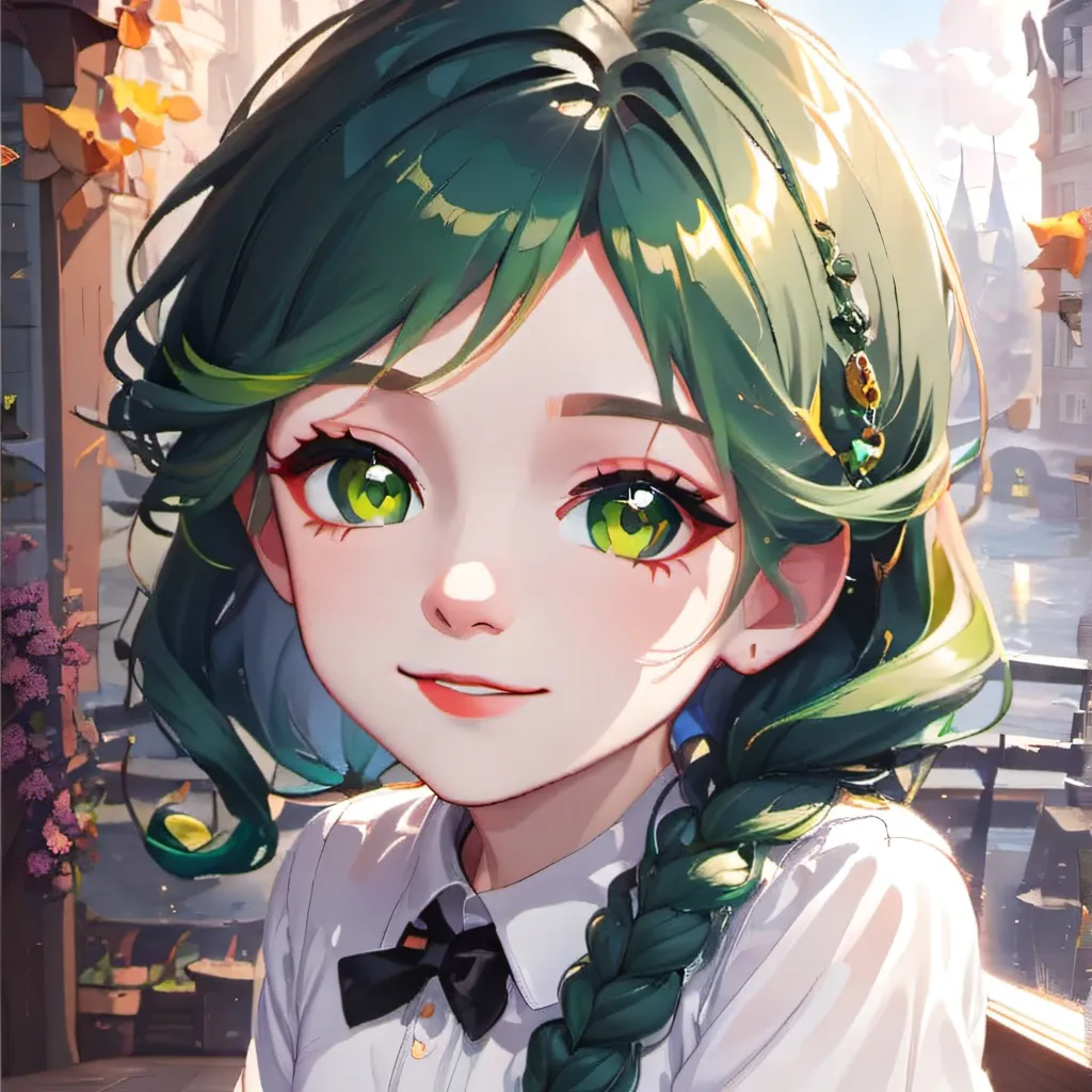 chat with ai character: Alexa Green Eyes