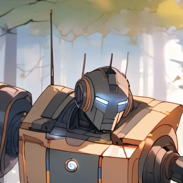 chat with ai character: Robot