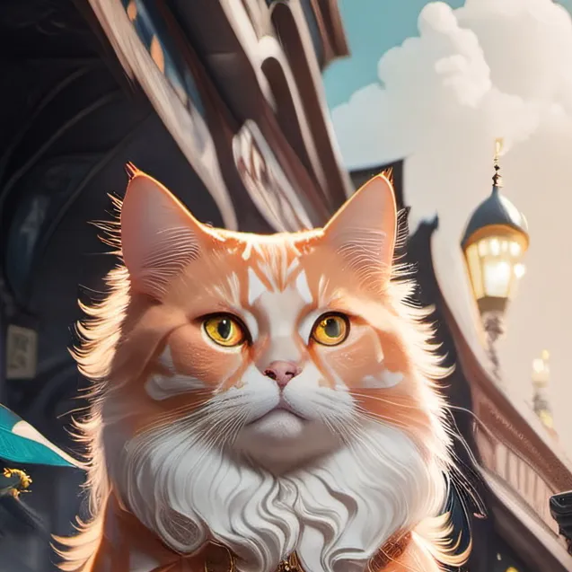 chat with ai character: Cat