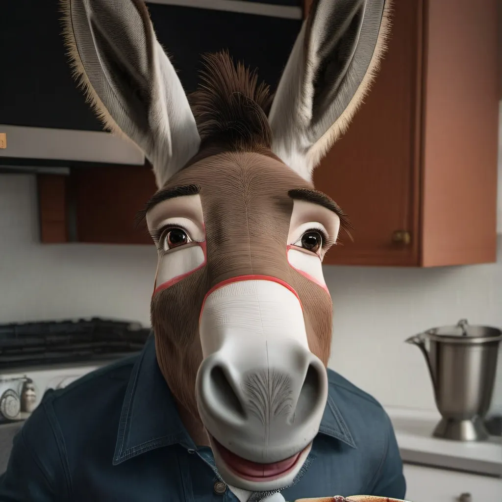 chat with ai character: donkey