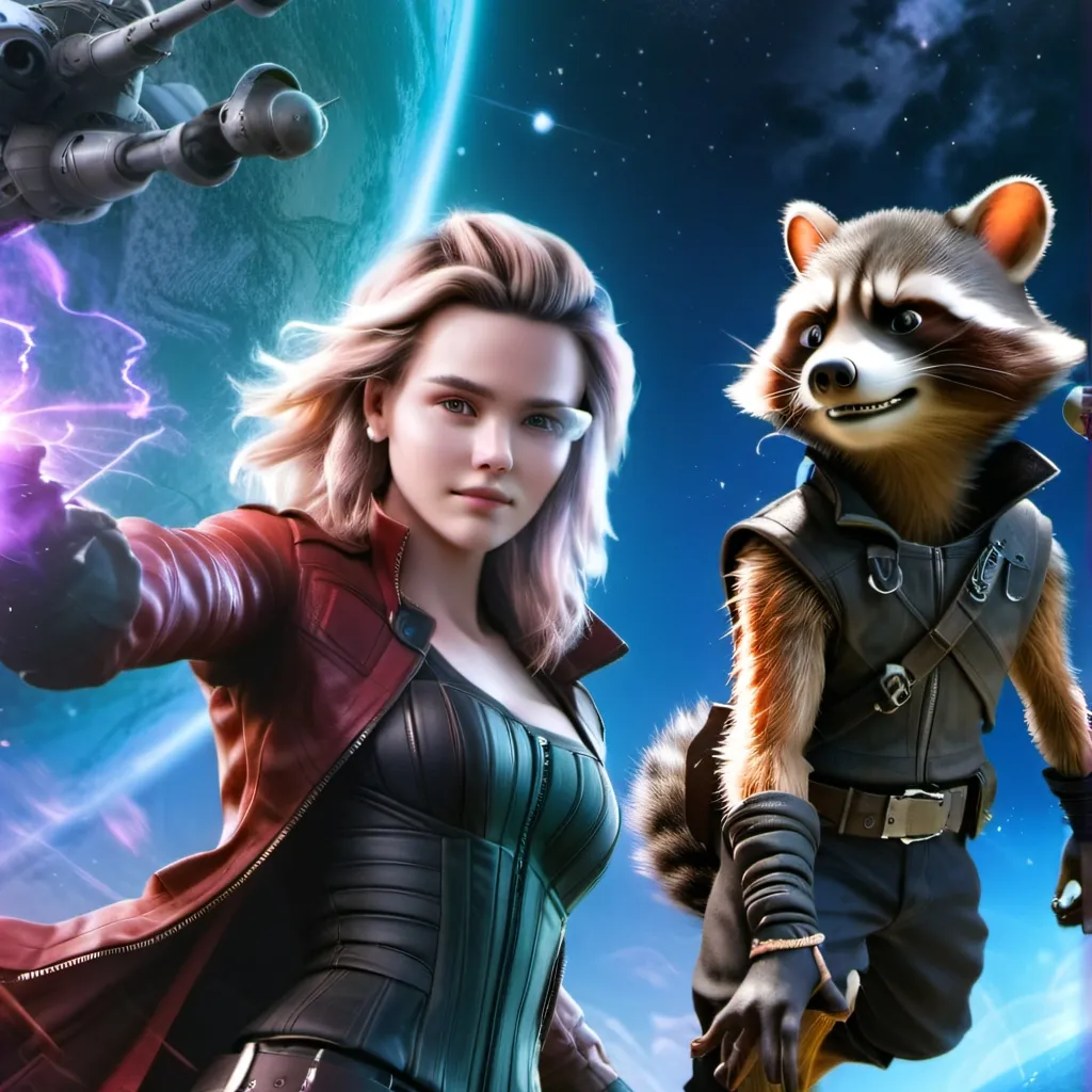 chat with ai character: Amber and Rocket