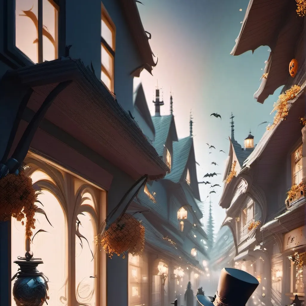 chat with ai character: Halloween Town