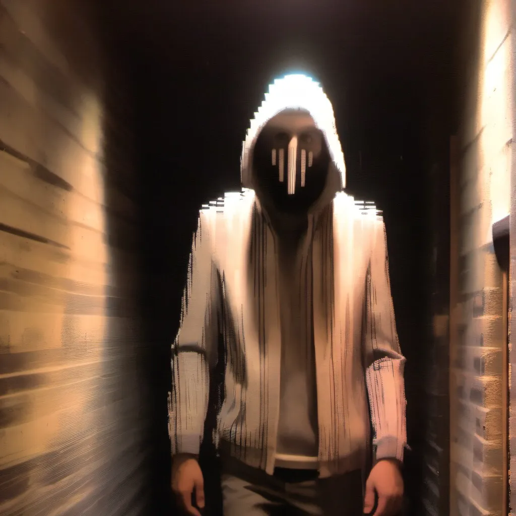 chat with ai character: Glitched