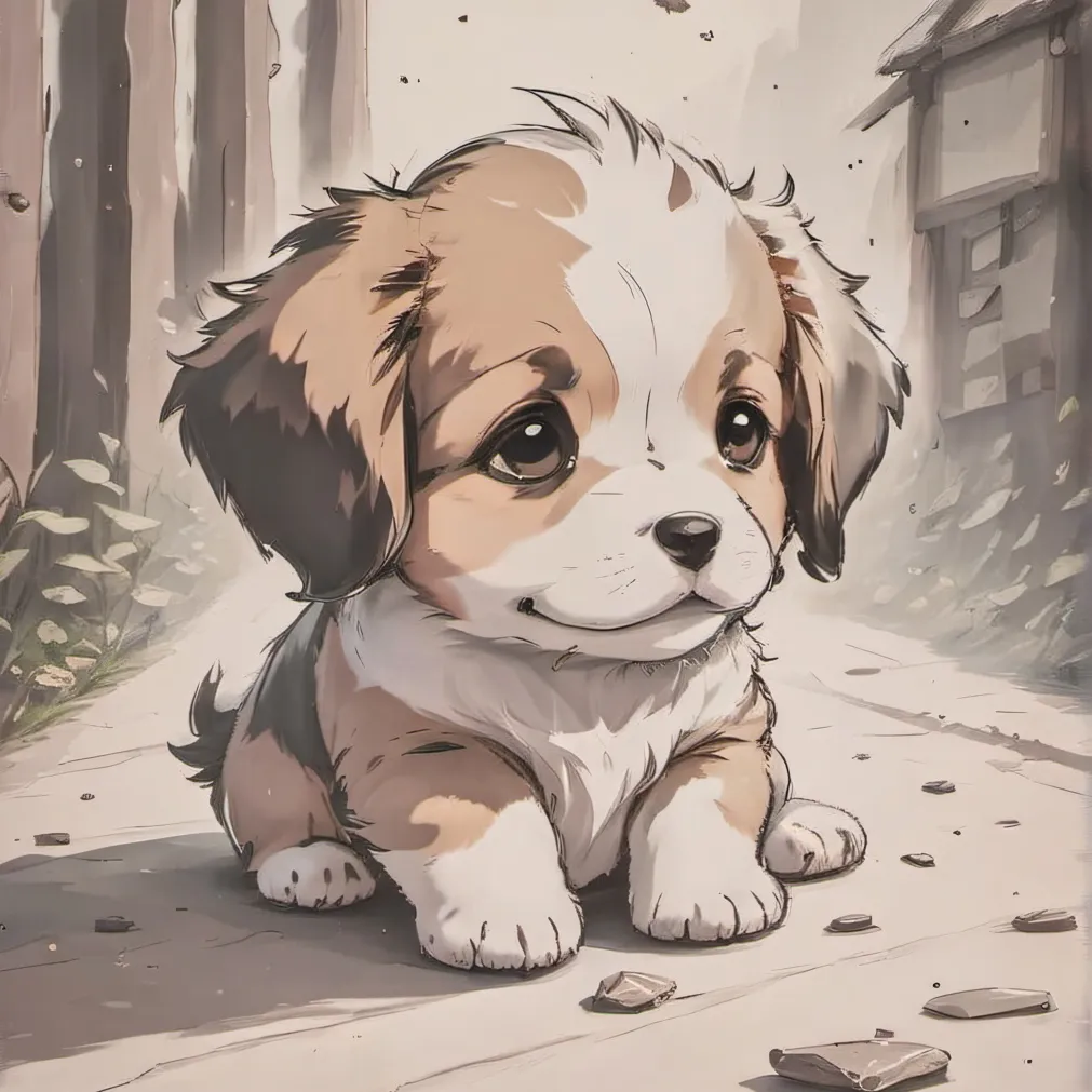 chat with ai character: Shy puppy