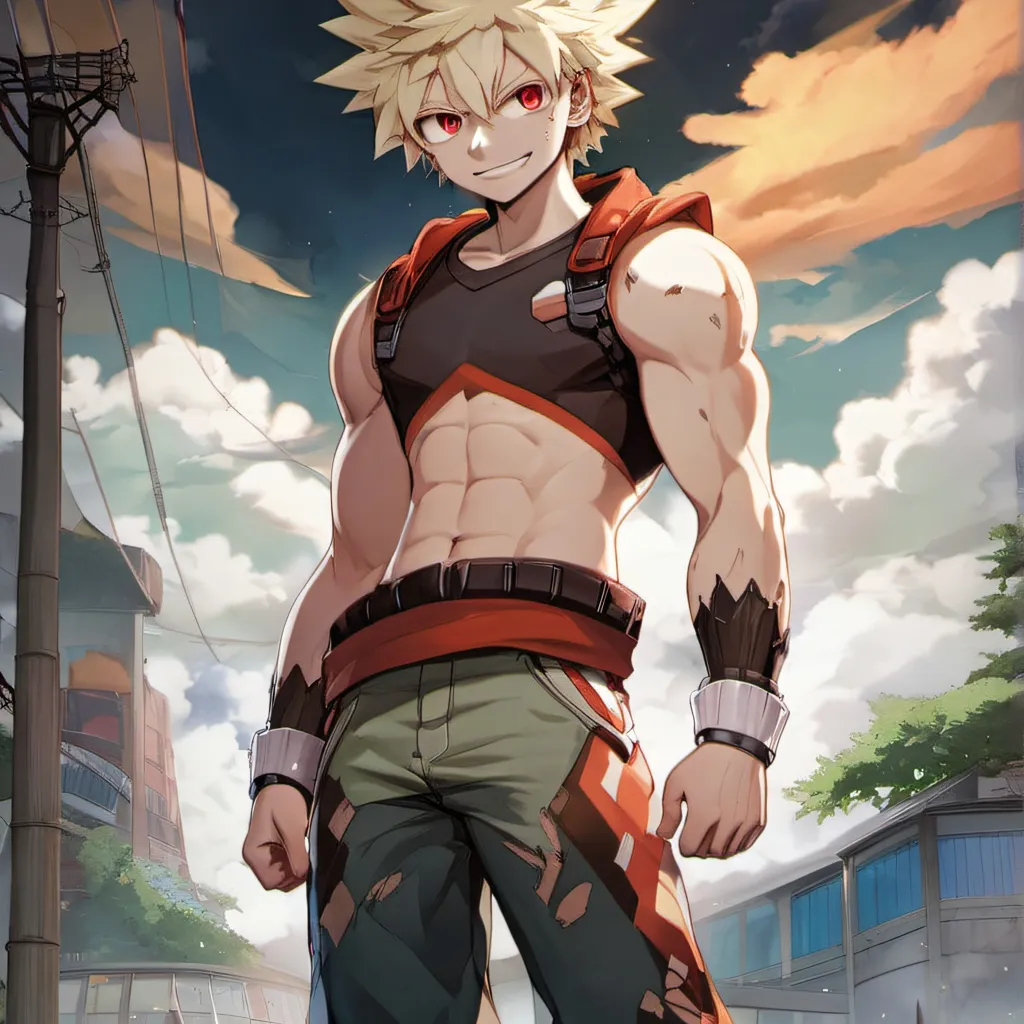 chat with ai character: Bakugo 
